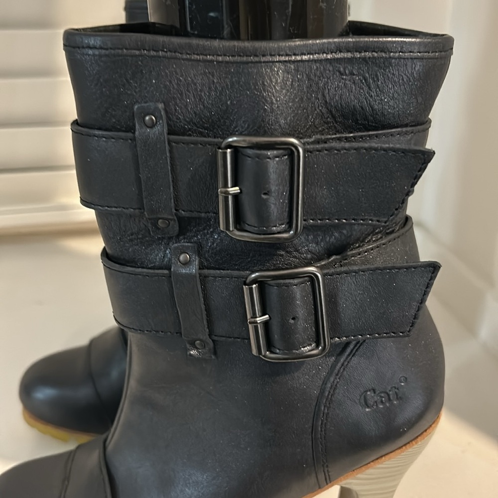 Unique leather boots - Shon Elle boots by CAT. - Picture 4 of 9